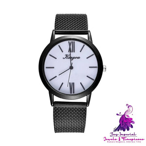 Simple Mesh Strap Ladies Watch