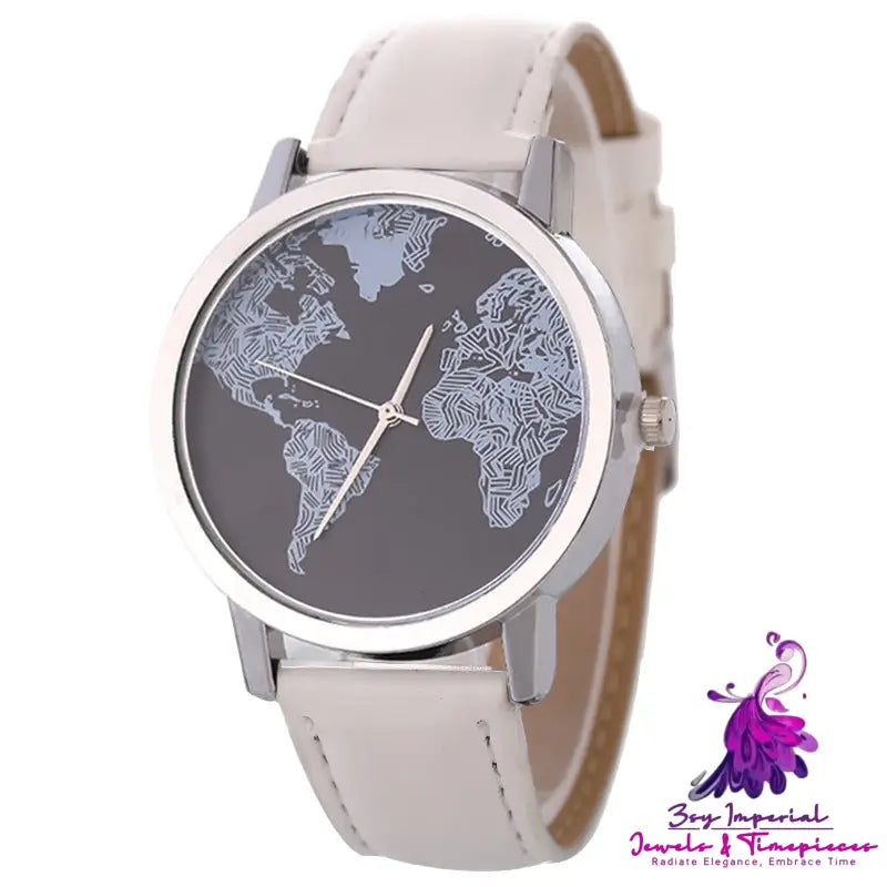 Printed Pattern Ladies Quartz Watch