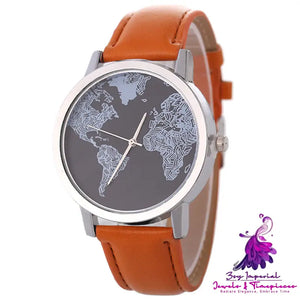 Printed Pattern Ladies Quartz Watch