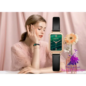 Malachite Green Retro Ladies’ Watch