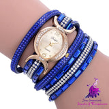 Casual Rhinestone Ladies Watch