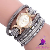 Casual Rhinestone Ladies Watch