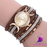 Casual Rhinestone Ladies Watch