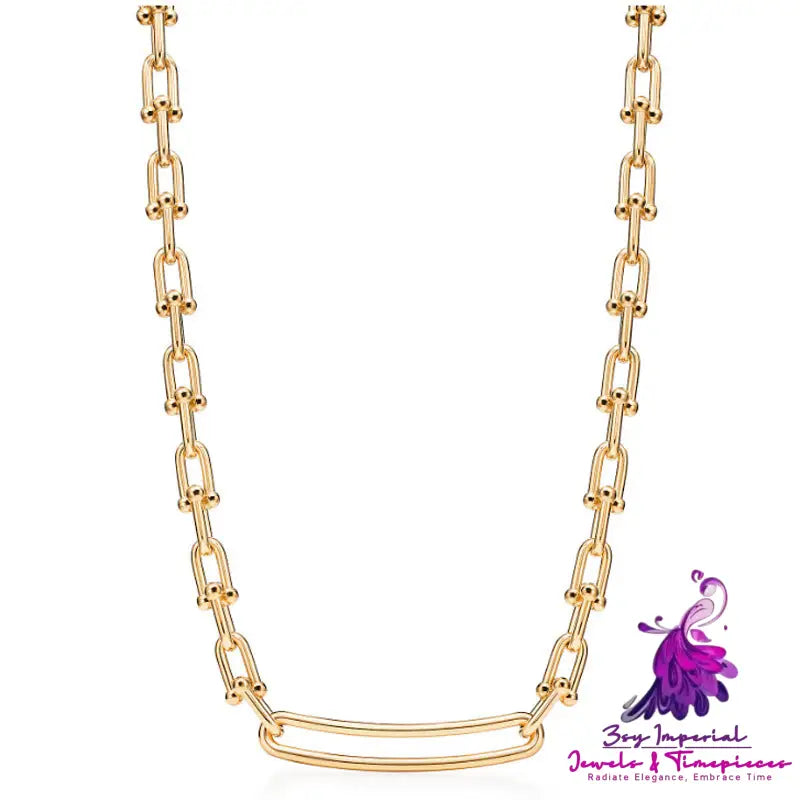 Large Chain Hip Hop Necklace