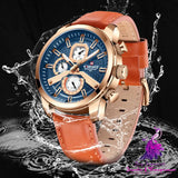 Luminous Waterproof Large Dial Men’s Watch