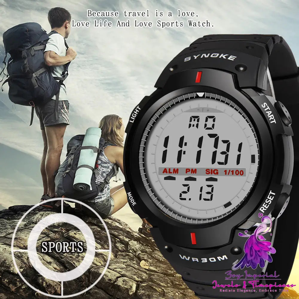 Large Screen Sports Men Waterproof Multifunctional Outdoor