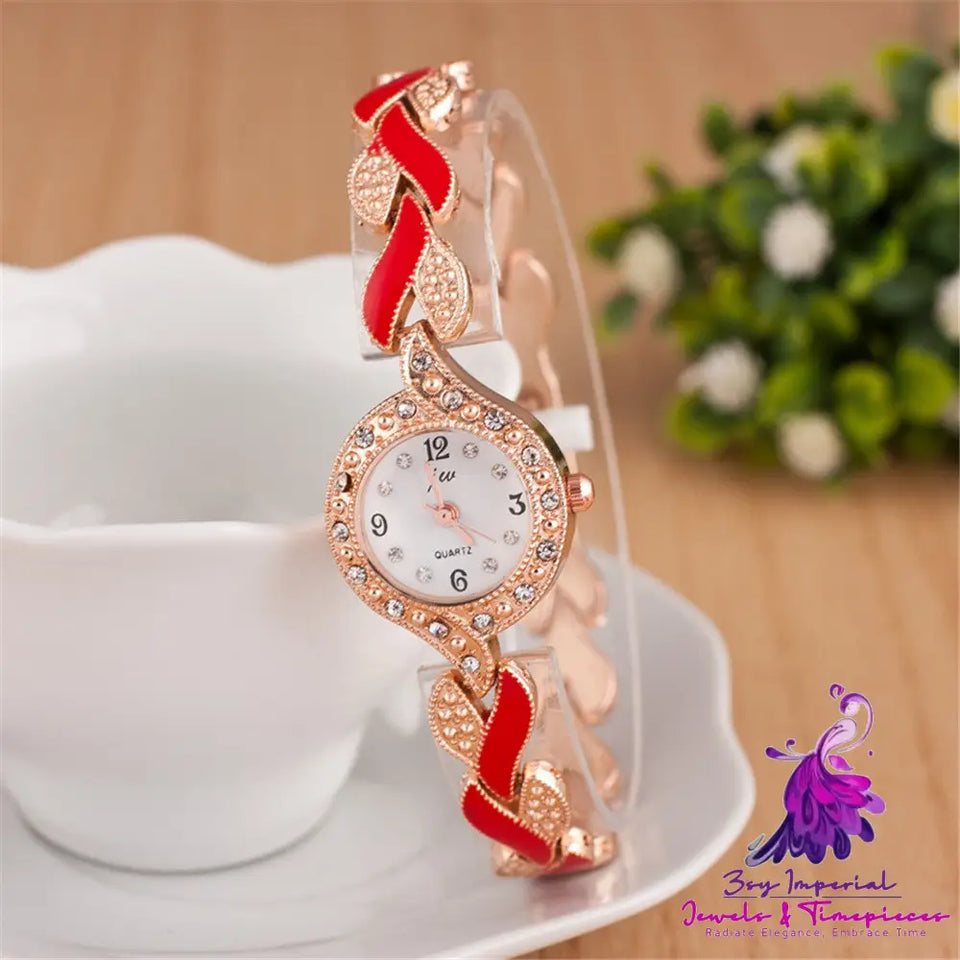 Leaf Bracelet Quartz Watch