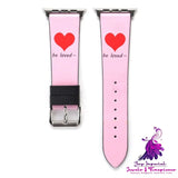 Leather Love Watch Strap