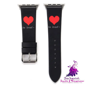 Leather Love Watch Strap