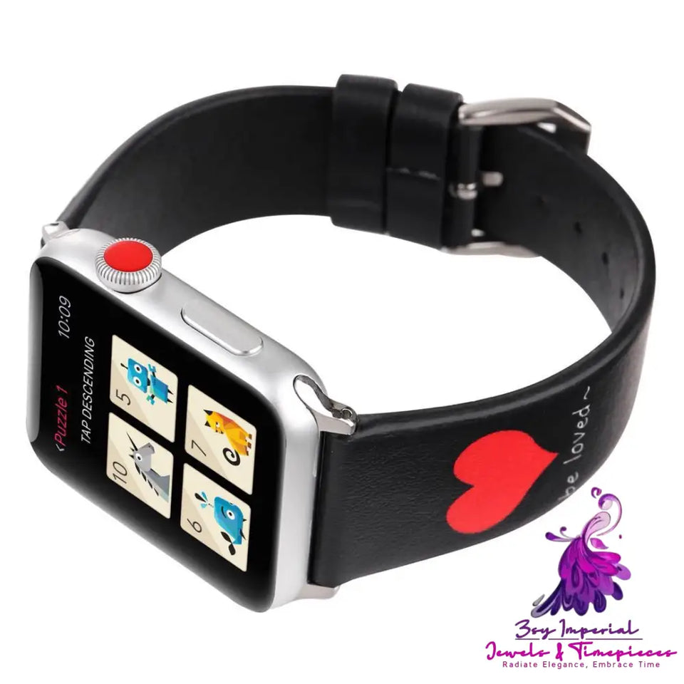 Leather Love Watch Strap