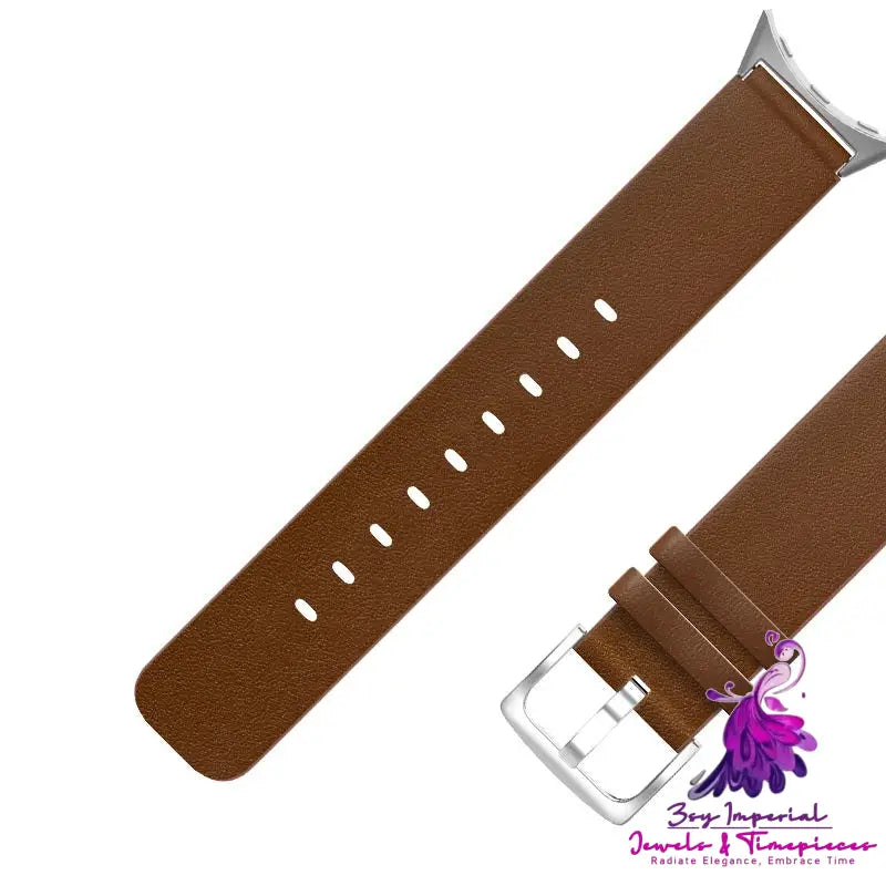 Straight Interface Leather Strap