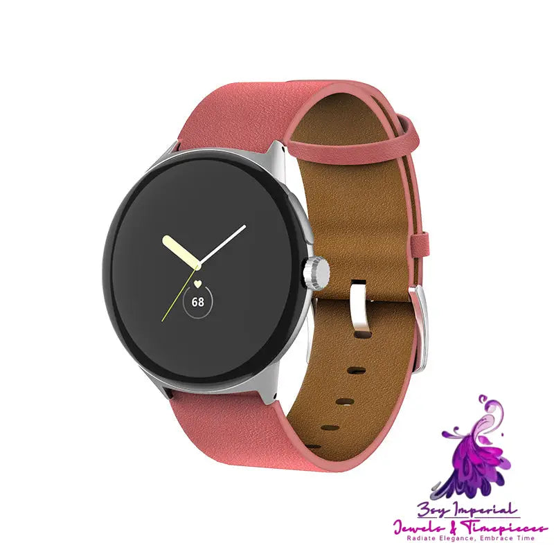 Straight Interface Leather Strap