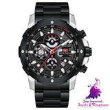 Multi Functional Leisure Men’s Watch with Waterproof