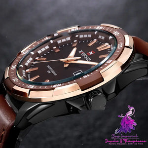 Sports Leisure Waterproof Men’s Quartz Watch