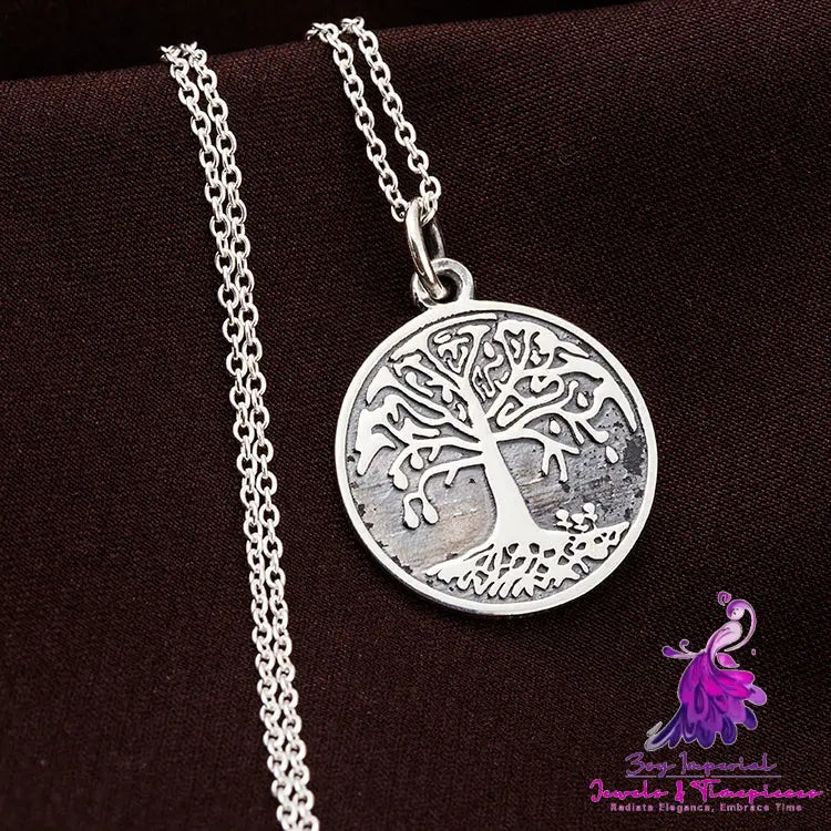 Life Tree Sterling Silver Necklace