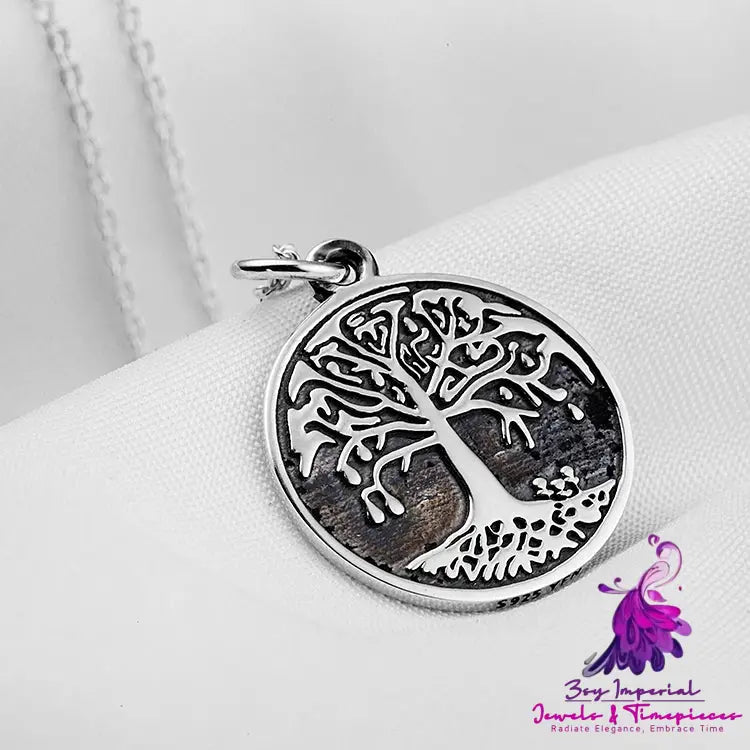 Life Tree Sterling Silver Necklace