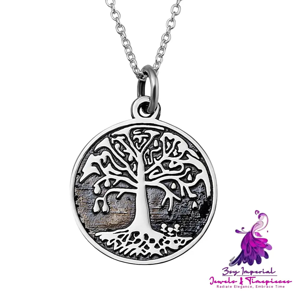 Life Tree Sterling Silver Necklace