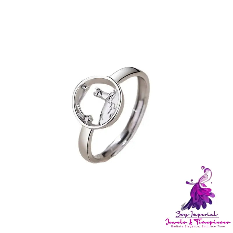 Little Prince And The Fox Couple Ring