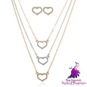 Love Diamond Pendant Necklace