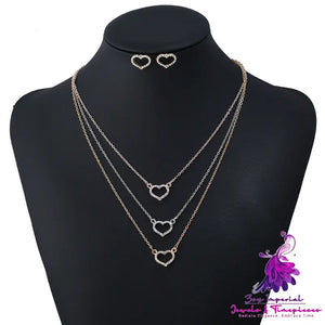 Love Diamond Pendant Necklace