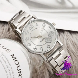 Women’s Love Steel Band Quartz Watch