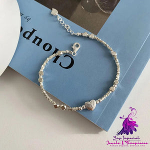 Women’s S925 Sterling Silver Love Square Brand Bracelet