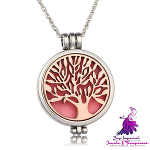 Luminous Life Tree Aromatherapy Necklace