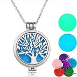 Luminous Life Tree Aromatherapy Necklace