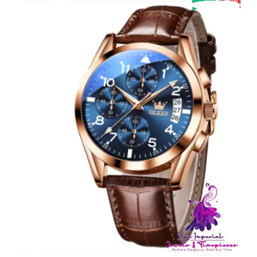 Luxury Luminous Men’s Quartz Watch