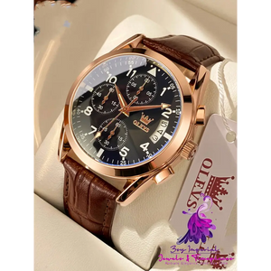 Luxury Luminous Men’s Quartz Watch