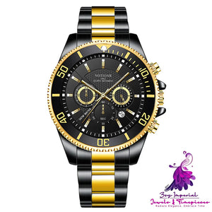 Luxury Stainless Steel Luminous Watch