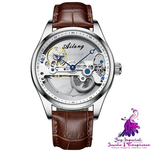 Luminous Skeleton Automatic Mechanical Watch for Men