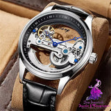 Luminous Skeleton Automatic Mechanical Watch for Men