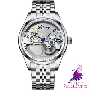 Luminous Skeleton Automatic Mechanical Watch for Men