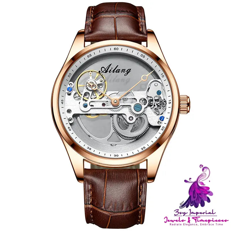 Luminous Skeleton Automatic Mechanical Watch for Men