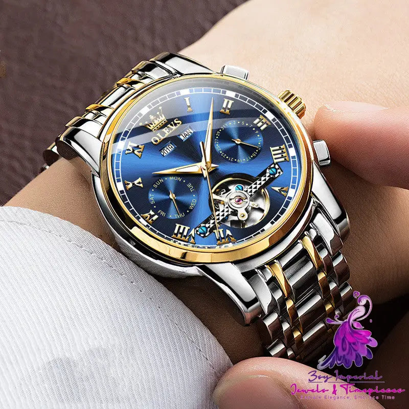 Waterproof Luminous Mechanical Men’s Watch