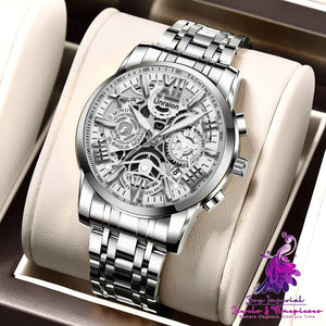 Luminous Non-mechanical Quartz Watch for Men