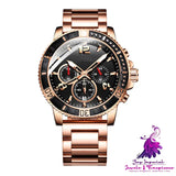 Sports Outdoor Multifunctional Steel Band Watch