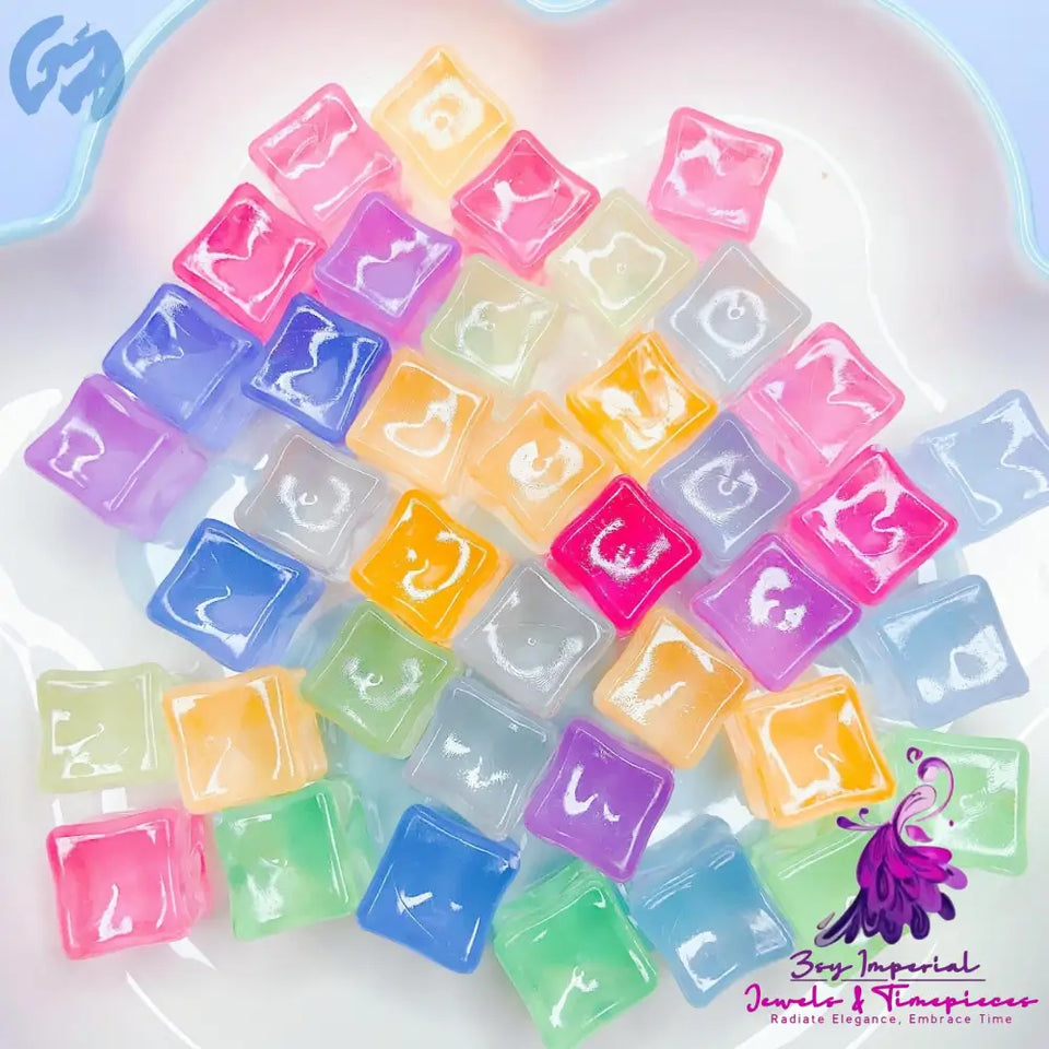 Luminous Ice Cube Photo Props