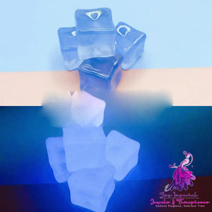 Luminous Ice Cube Photo Props