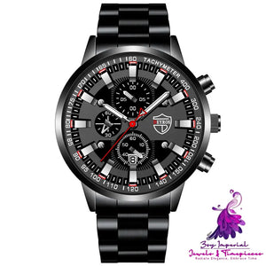 Luminous Stainless Steel Men’s Watch