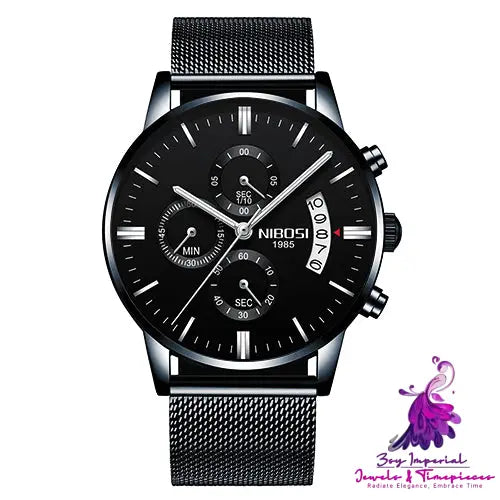 Luxury Sport Chronograph Men’s Watch