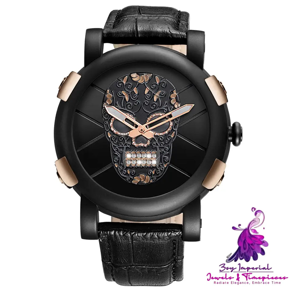 Pirate Skull Luxury Men’s Watch