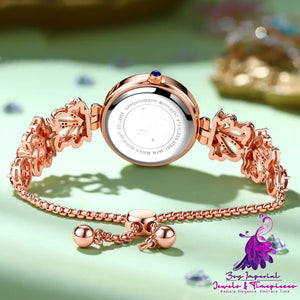 Premium Luxury Waterproof Women’s Bracelet Watch