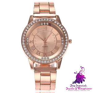 Rose Gold Luxury Women’s Dress Watch