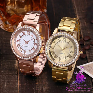 Rose Gold Luxury Women’s Dress Watch