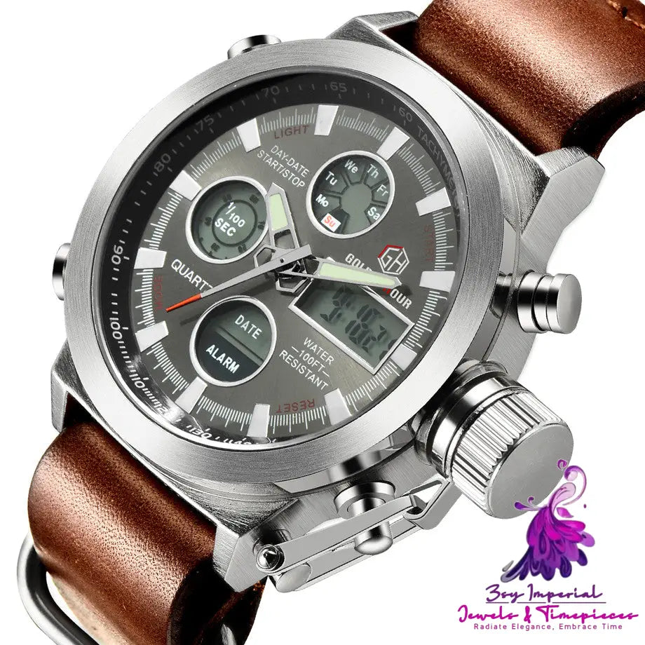 Luxury Men’s Quartz Sports Watch