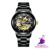 Luxury Luminous Waterproof Steel Watch