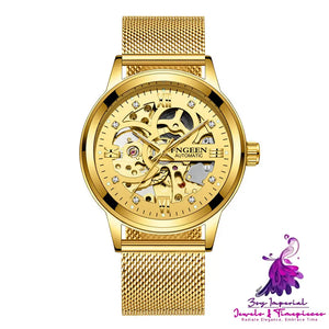 Luxury Luminous Waterproof Steel Watch