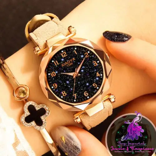 Rose Gold Luxury Quartz Watch